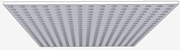 Lüftungsdecke PVC/PS/PVC